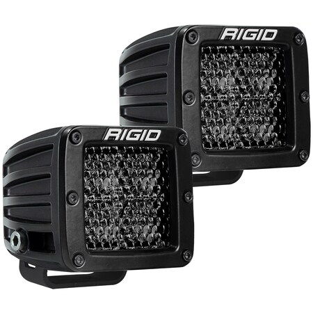 Rigid Industries D-Series Pro Spot - Diffused Midnight 202513BLK
